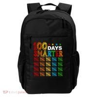 100 Days Smarter Cute Funny 100th Day Of School Backpack thumb 0