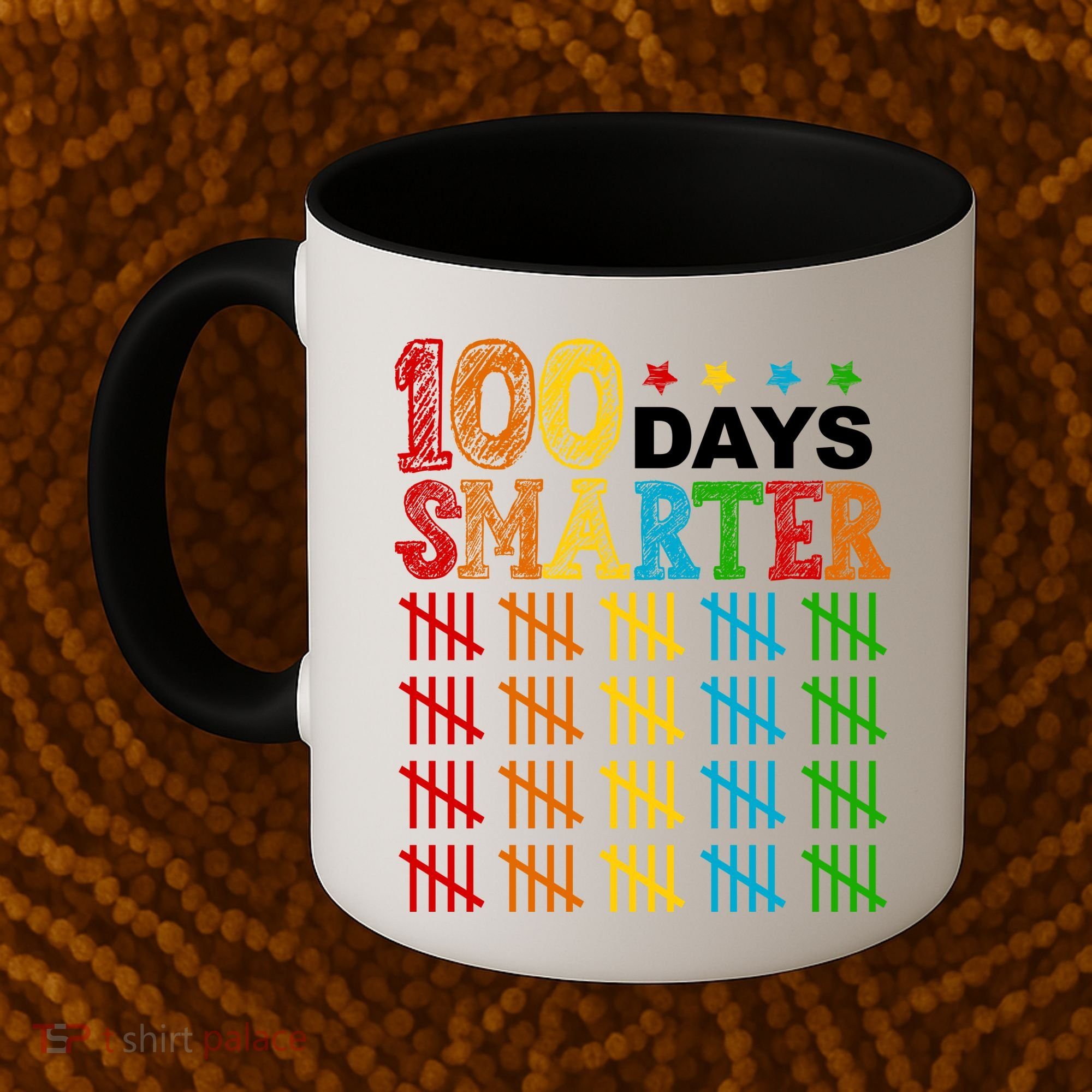100 Days Smarter Cute Funny 100th Day Of School Coffee Mug