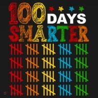 100 Days Smarter Cute Funny 100th Day Of School Women's Hoodie thumb 2