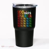 100 Days Smarter Cute Funny 100th Day Of School Tumbler thumb 0