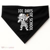 101 Days School Dabbing Dalmatian Dog Teachers USA-Made Doggie Bandana thumb 0