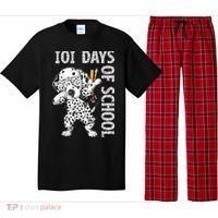 101 Days School Dabbing Dalmatian Dog Teachers Pajama Set thumb 0