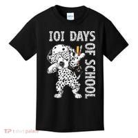 101 Days School Dabbing Dalmatian Dog Teachers Kids T-Shirt thumb 0