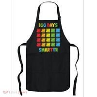 100 Days Smarter Teachers Child 100th Day of School Apron thumb 0