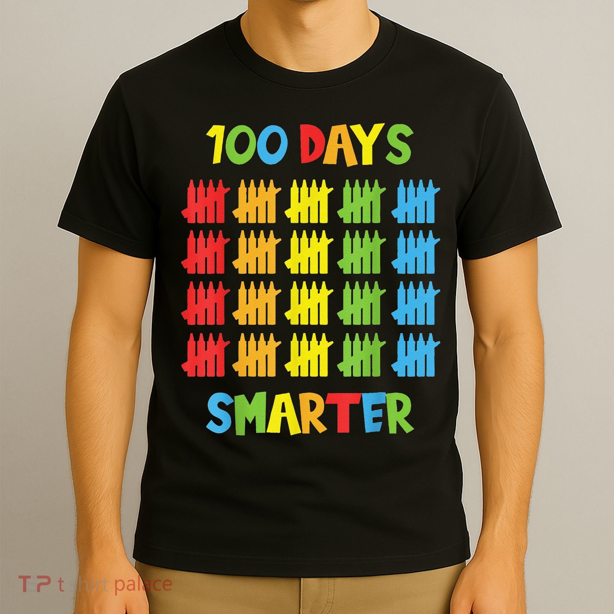 100 Days Smarter Teachers Child 100th Day of School T-Shirt