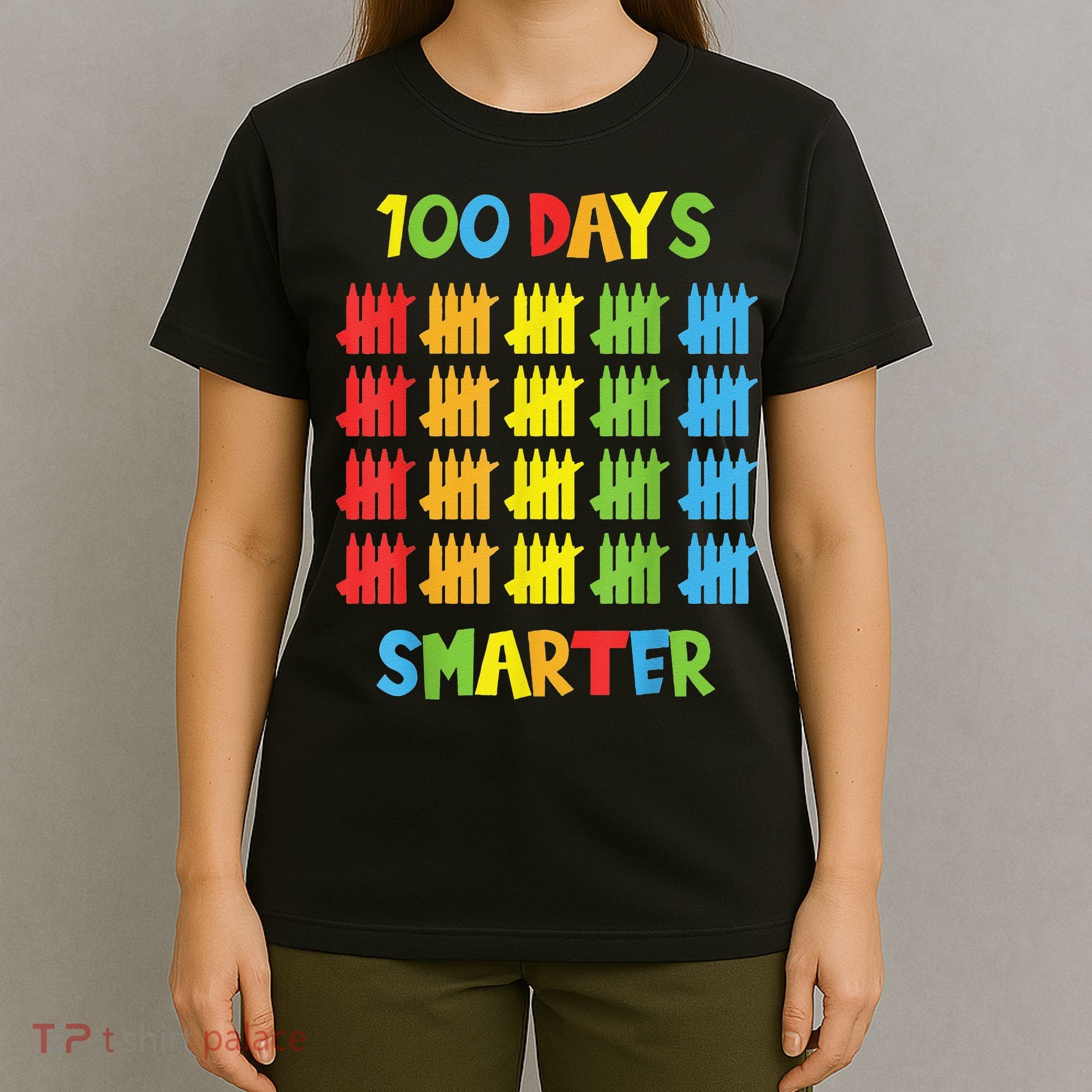 100 Days Smarter Teachers Child 100th Day of School T-Shirt