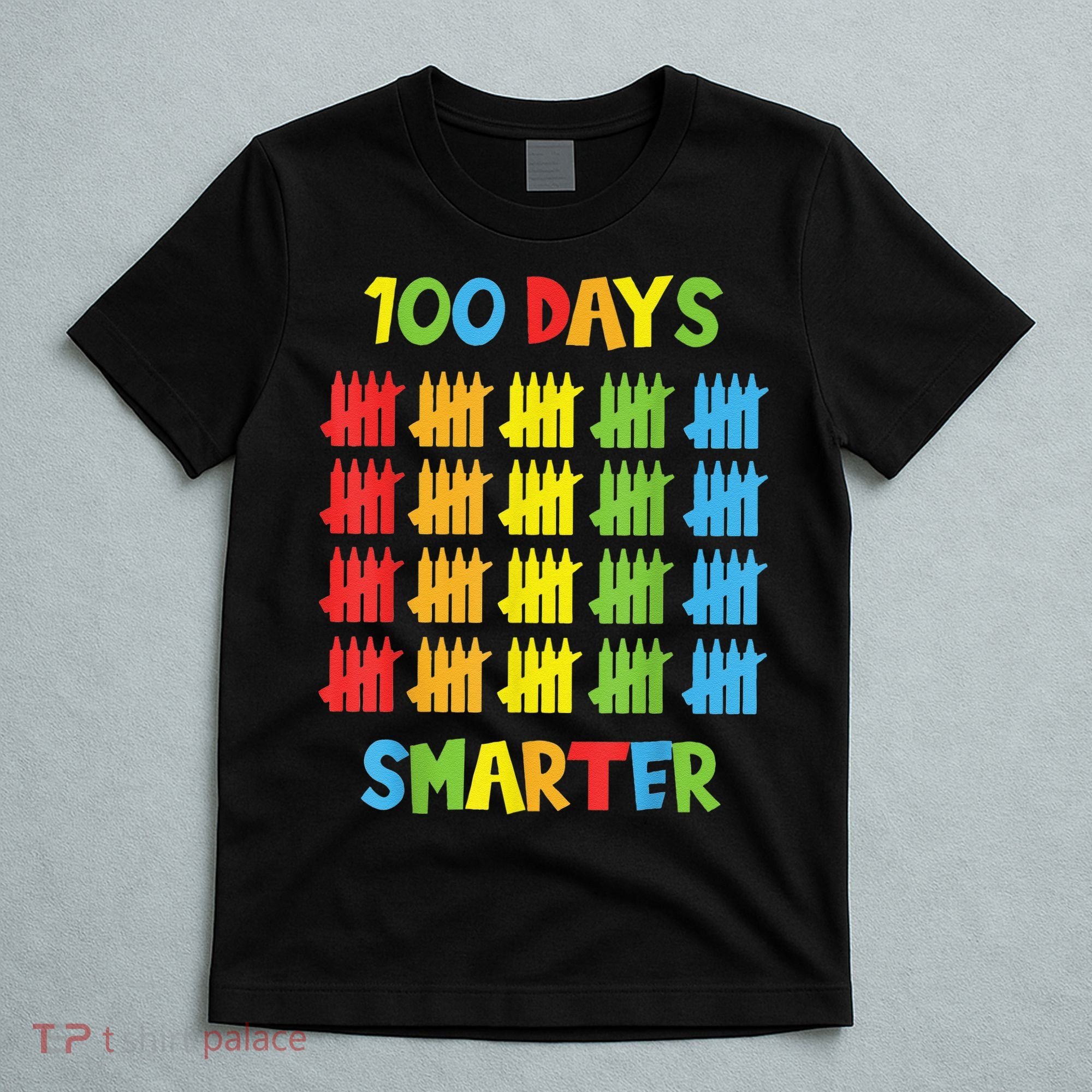 100 Days Smarter Teachers Child 100th Day of School T-Shirt