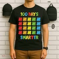 100 Days Smarter Teachers Child 100th Day of School T-Shirt thumb 6