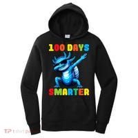 100 Days Smarter Axolotl 100 Days Of School Kindergarten Women's Hoodie thumb 0