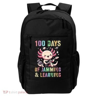  100 DAYS School JAMMING LEARNING Axolotl Rock Star Backpack