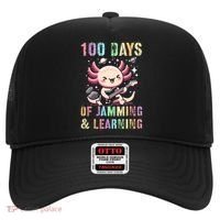  100 DAYS School JAMMING LEARNING Axolotl Rock Star Hat thumb 0