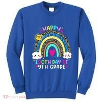 100 Days Smarter Ninth Grade 100th Day Of School 9th Grade Gift Sweatshirt thumb 0