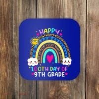 100 Days Smarter Ninth Grade 100th Day Of School 9th Grade Gift Coaster thumb 0
