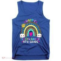 100 Days Smarter Ninth Grade 100th Day Of School 9th Grade Gift Tank Top thumb 0