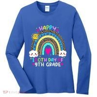 100 Days Smarter Ninth Grade 100th Day Of School 9th Grade Gift Women's Long Sleeve Shirt thumb 0
