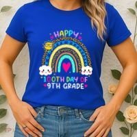 100 Days Smarter Ninth Grade 100th Day Of School 9th Grade Gift Women's T-Shirt thumb 2