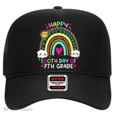 100 Days Smarter Seventh Grade 100th Day Of School 7th Grade Gift Hat