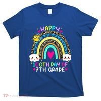 100 Days Smarter Seventh Grade 100th Day Of School 7th Grade Gift T-Shirt thumb 0