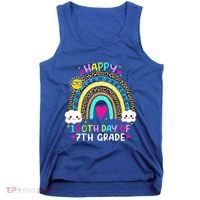 100 Days Smarter Seventh Grade 100th Day Of School 7th Grade Gift Tank Top thumb 0