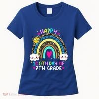 100 Days Smarter Seventh Grade 100th Day Of School 7th Grade Gift Women's T-Shirt thumb 0