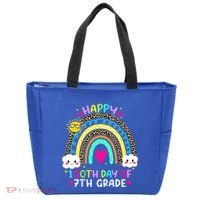 100 Days Smarter Seventh Grade 100th Day Of School 7th Grade Gift Tote Bag thumb 0