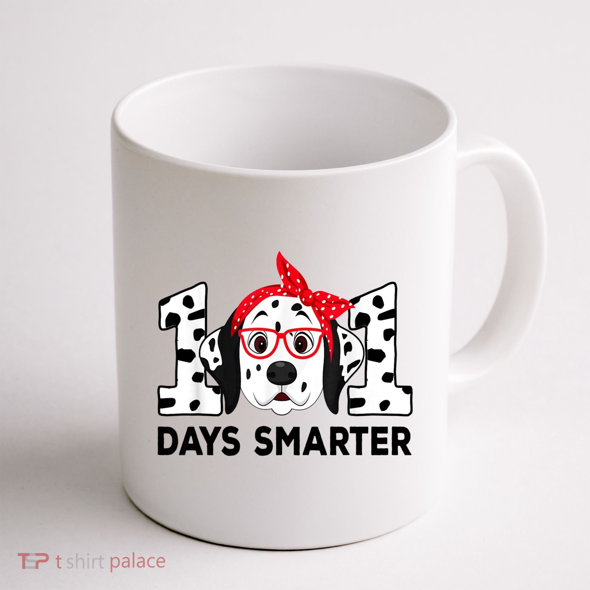 101 Days Smarter 101st Day School Dalmatian Dog Teacher Coffee Mug