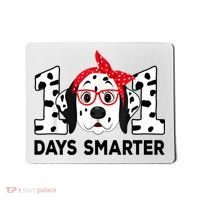 101 Days Smarter 101st Day School Dalmatian Dog Teacher Mousepad thumb 0