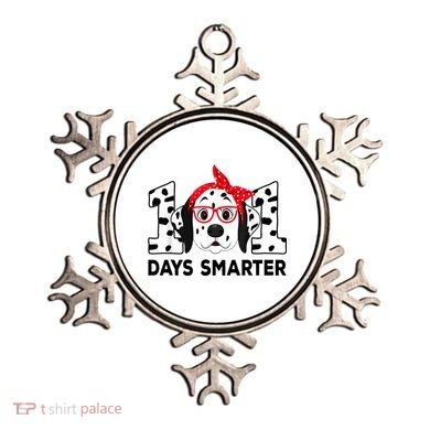 101 Days Smarter 101st Day School Dalmatian Dog Teacher Ornament