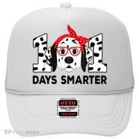 101 Days Smarter 101st Day School Dalmatian Dog Teacher Hat thumb 0