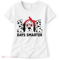 101 Days Smarter 101st Day School Dalmatian Dog Teacher Women's T-Shirt thumb 0