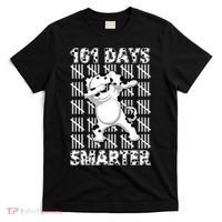 101 Days Smarter Dabbing Dalmatian Dog T-Shirt thumb 0