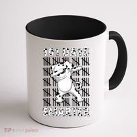 101 Days Smarter Dabbing Dalmatian Dog Coffee Mug thumb 1