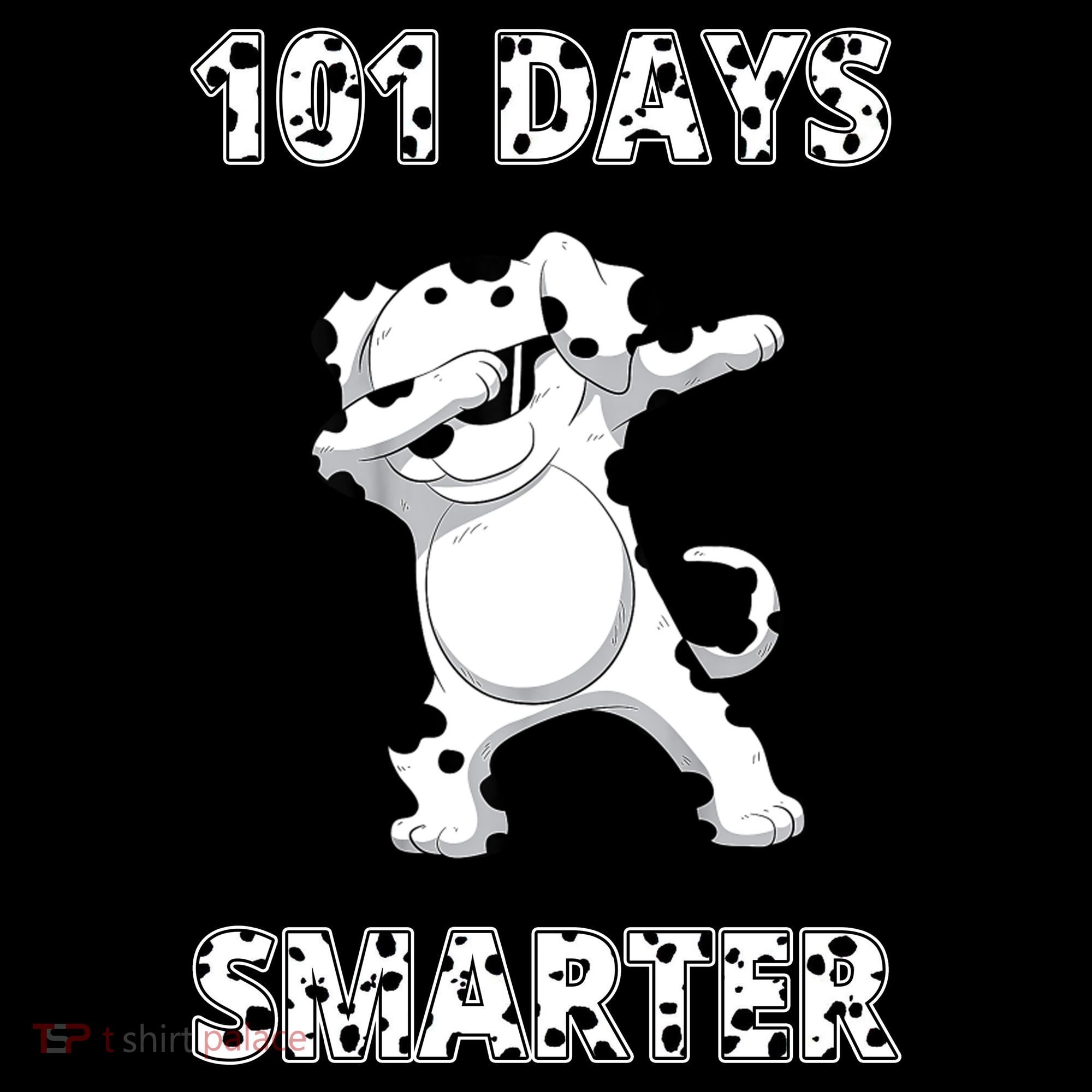 101 Days Smarter Dabbing Dalmatian Dog Coffee Mug