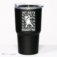 101 Days Smarter Dabbing Dalmatian Dog Tumbler thumb 0