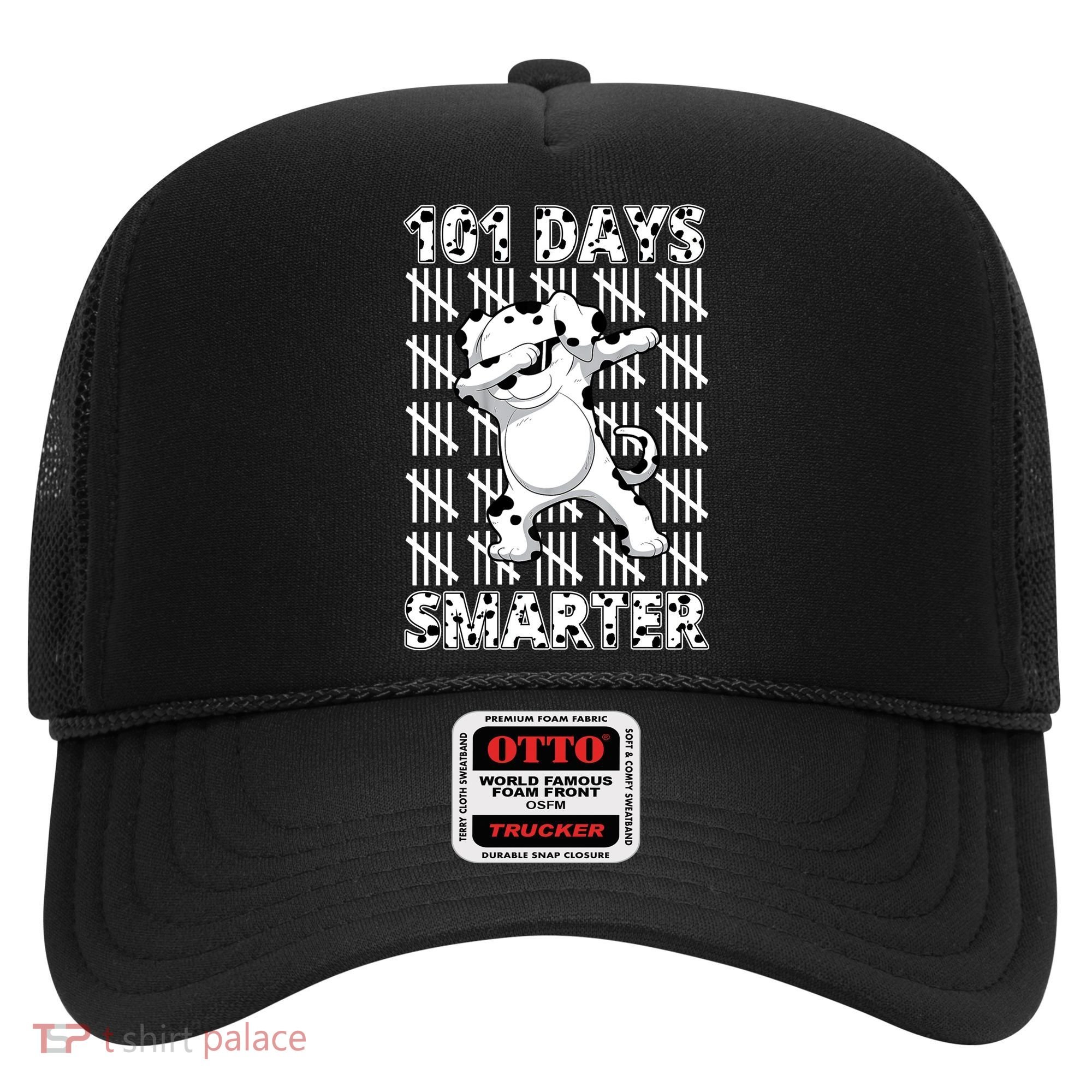 101 Days Smarter Dabbing Dalmatian Dog Hat