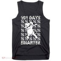 101 Days Smarter Dabbing Dalmatian Dog Tank Top thumb 0