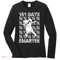 101 Days Smarter Dabbing Dalmatian Dog Women's Long Sleeve Shirt thumb 0
