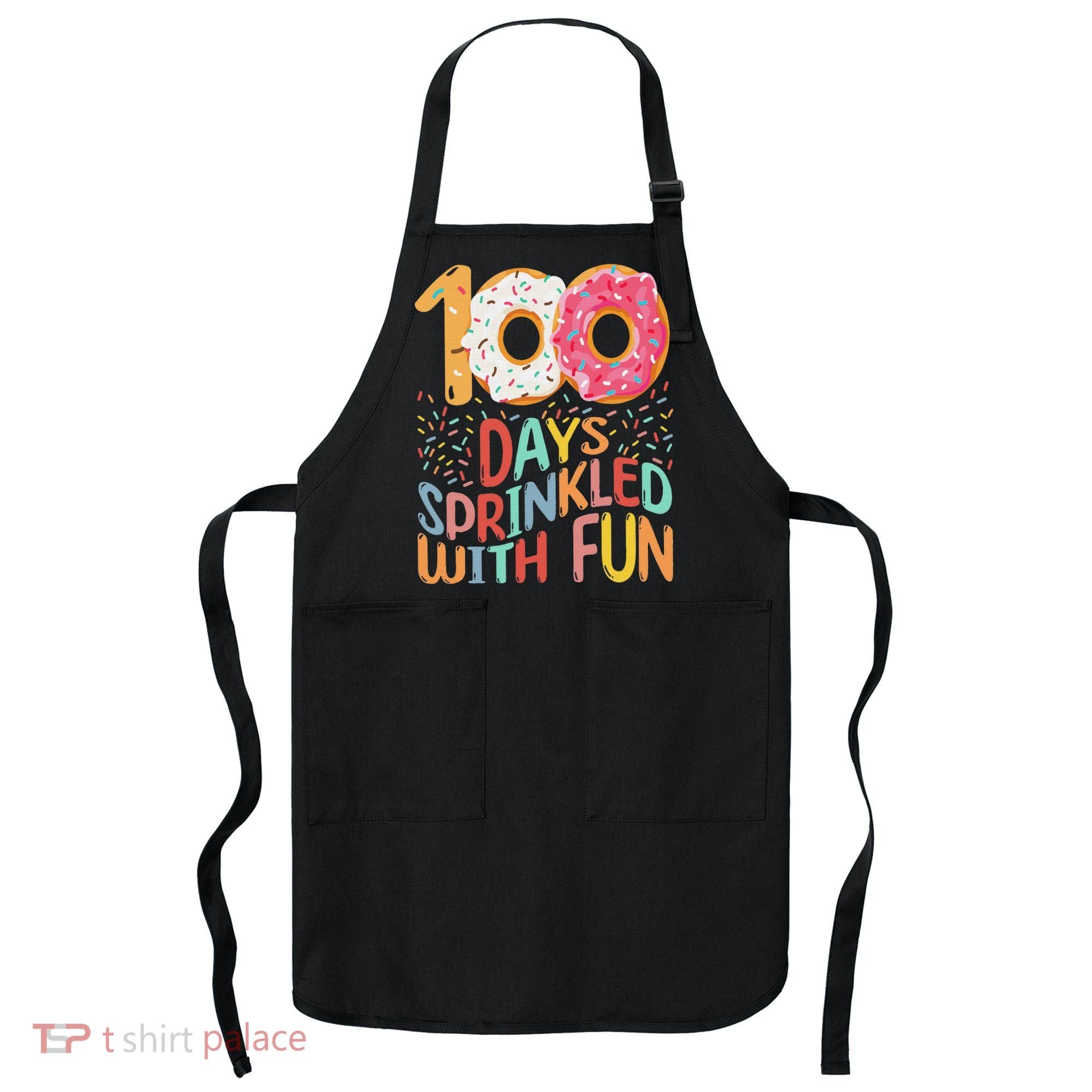 100 Days Sprinkled With Fun Cupcake 100th Day Of School Apron