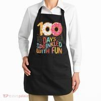 100 Days Sprinkled With Fun Cupcake 100th Day Of School Apron thumb 2