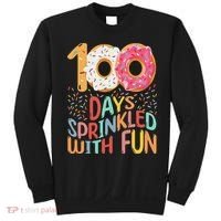 100 Days Sprinkled With Fun Cupcake 100th Day Of School Sweatshirt thumb 0