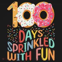 100 Days Sprinkled With Fun Cupcake 100th Day Of School Women's Hoodie thumb 2