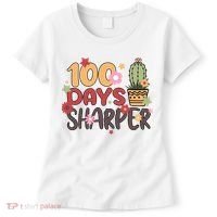100 Days Sharper 100 Days Celebration For Teacher 100 Days Of School Women's T-Shirt thumb 0