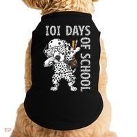 101 Days School Dabbing Dalmatian Dog Teachers Doggie Tank thumb 0