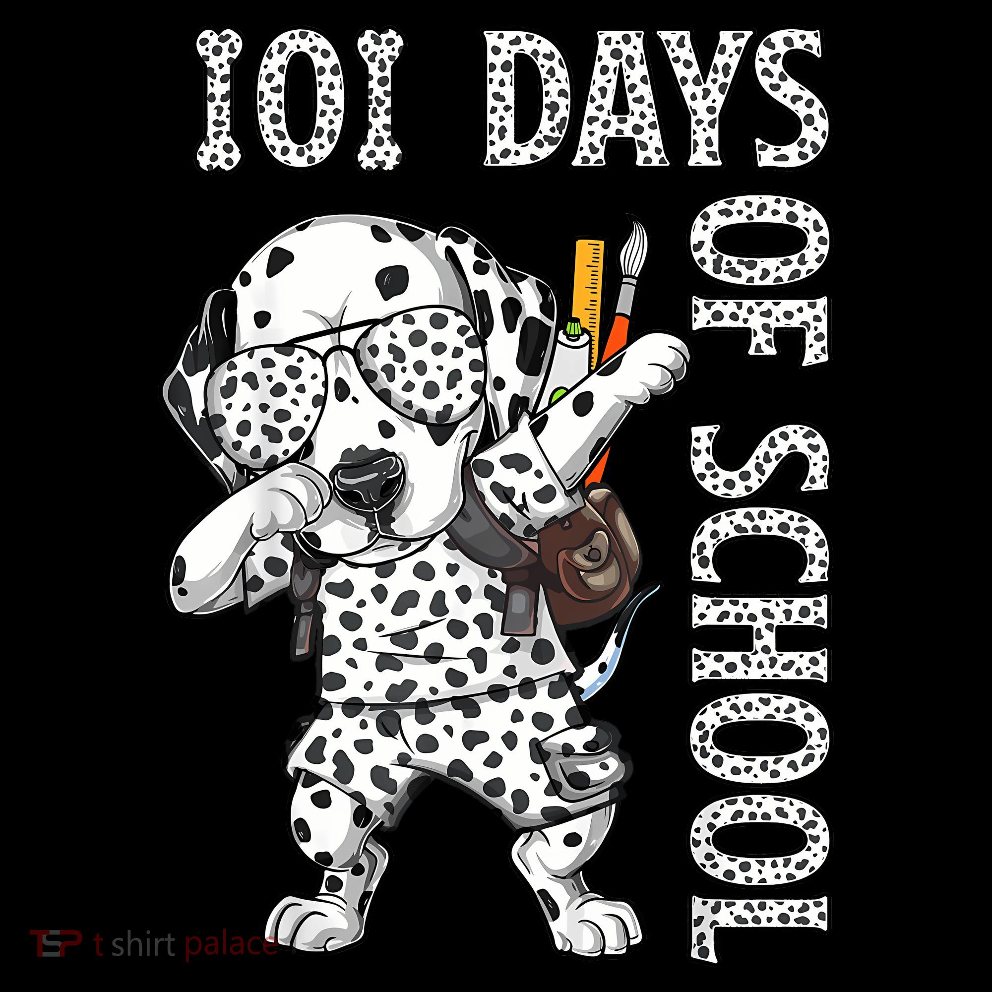 101 Days School Dabbing Dalmatian Dog Teachers Coffee Mug