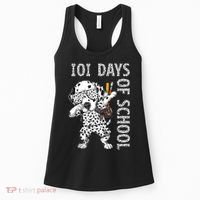 101 Days School Dabbing Dalmatian Dog Teachers Women's Tank Top thumb 0