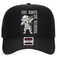 101 Days School Dabbing Dalmatian Dog Teachers Hat thumb 0