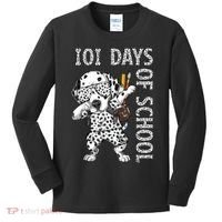 101 Days School Dabbing Dalmatian Dog Teachers Kids Long Sleeve Shirt thumb 0