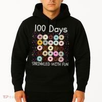 100 Days Sprinkled With Fun, 100th Day Of School, 100 Days Hoodie thumb 2