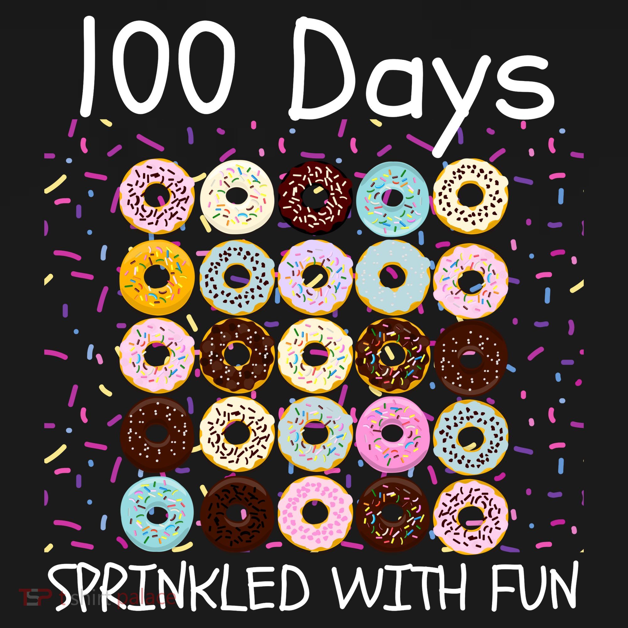 100 Days Sprinkled With Fun, 100th Day Of School, 100 Days Mousepad