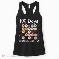 100 Days Sprinkled With Fun, 100th Day Of School, 100 Days Women's Tank Top thumb 0